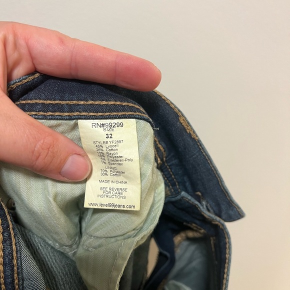 Level 99 skinny jeans woman’s size 32 - Picture 4 of 4
